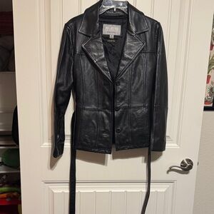 Wilsons Leather Black Jacket